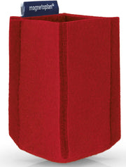 magnetoplan Stiftehalter 6,0 x 6,0 x 10,0 cm rot