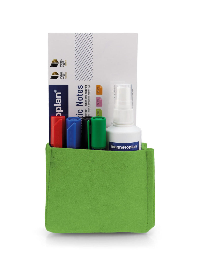 magnetoplan Stiftehalter 13,0 x 6,0 x 10,0 cm grün