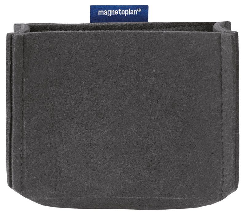 magnetoplan Stiftehalter 13,0 x 6,0 x 10,0 cm grau
