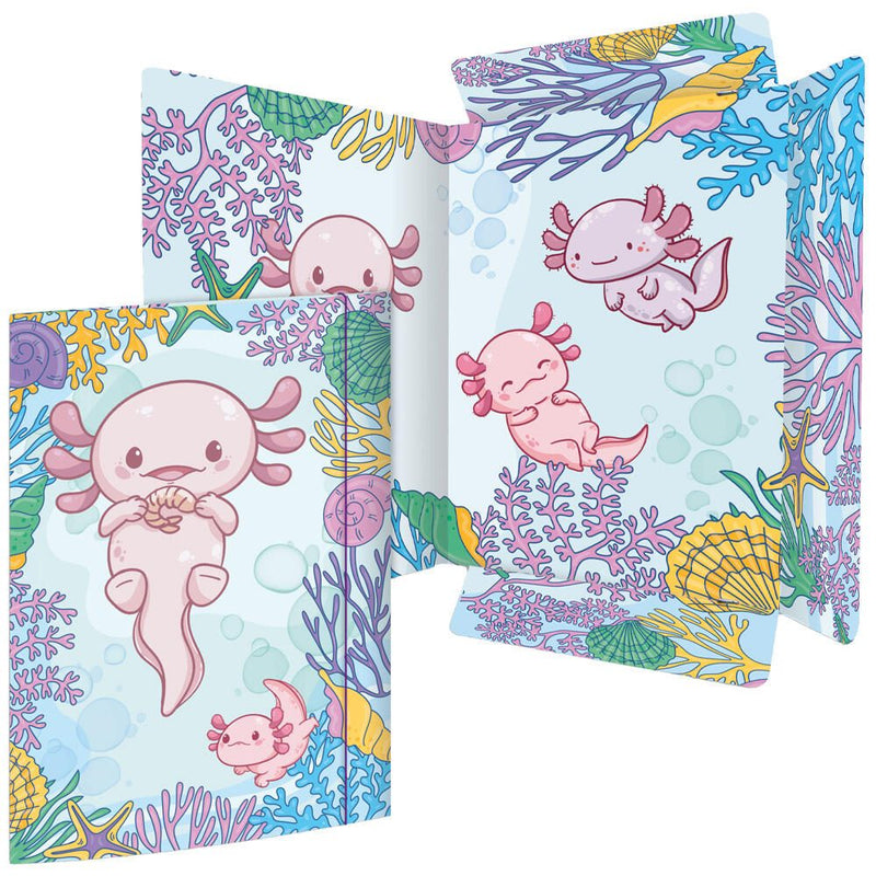 RNK-Verlag Sammelmappe DIN A4 Axolotl