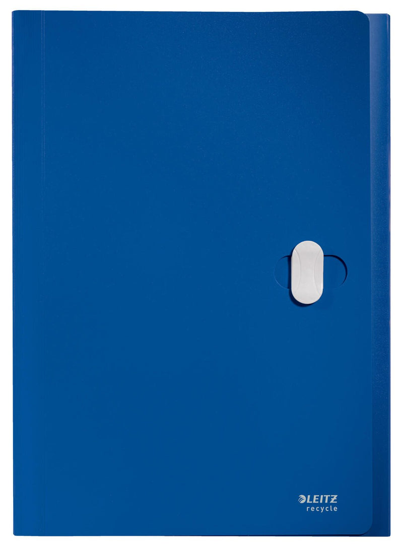 LEITZ Fächermappe DIN A4 5-Fach blau