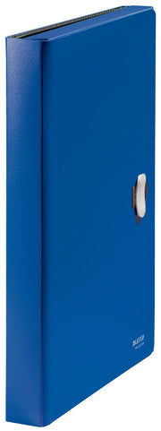 LEITZ Fächermappe DIN A4 5-Fach blau