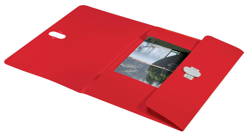 LEITZ Sammelmappe Recycle DIN A4 rot