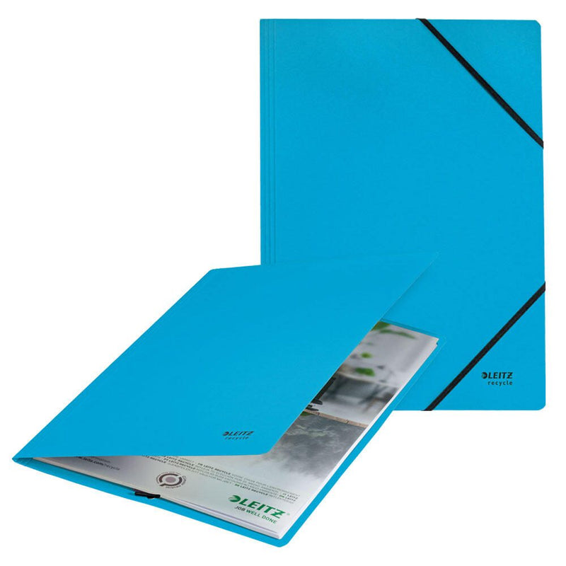 LEITZ Eckspanner Recycle DIN A4 blau