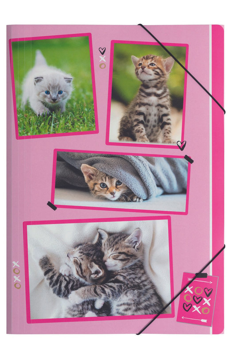 PAGNA Zeichenmappe xoxo DIN A4 Katzen