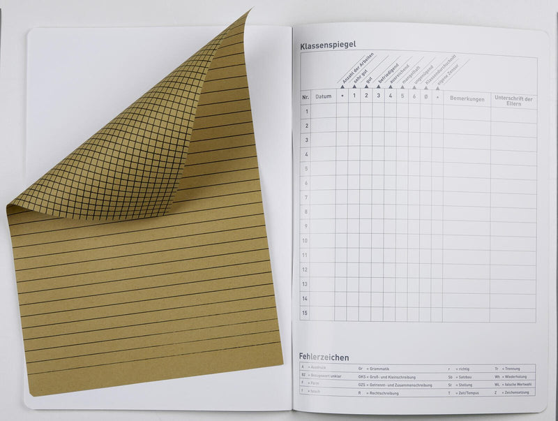 herlitz Schulheft blanko DIN A4 32 Blätter