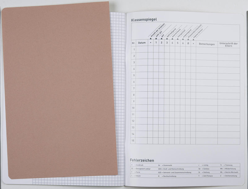 herlitz Schulheft kariert DIN A4 32 Blätter