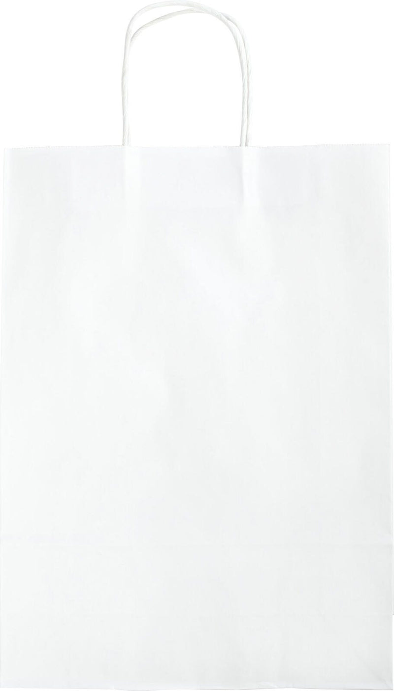 folia Tragetaschen 31,0 x 42,0 cm weiß
