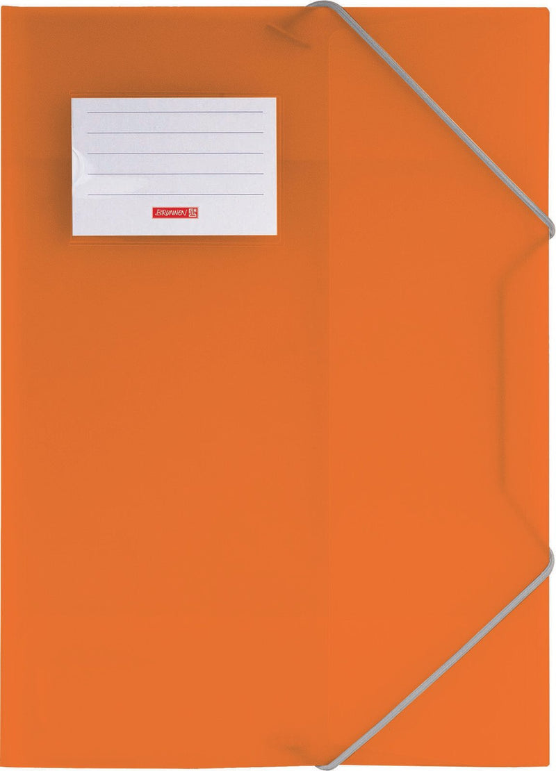 BRUNNEN Sammelmappe FACT! DIN A4 orange transparent