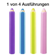 BRUNNEN Radierstift lila, blau, grün, rosa