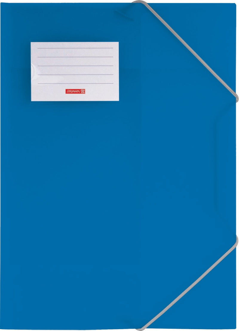 BRUNNEN Sammelmappe FACT! DIN A4 azur transparent