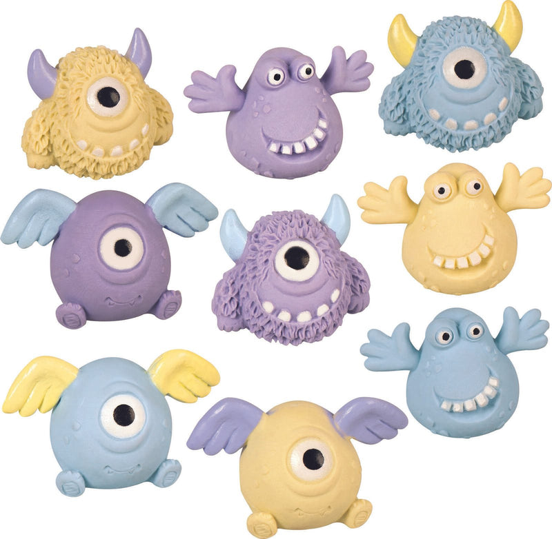 BRUNNEN Radiergummi yellow, soft blue, lilac
