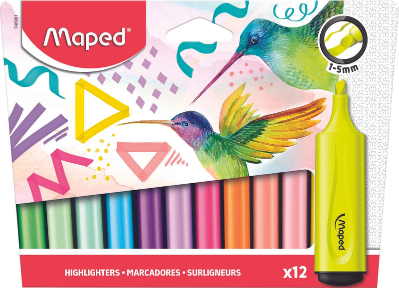 maped Highlighters Textmarker Mehrfarbig