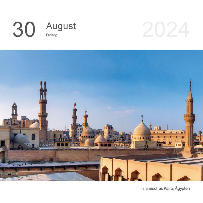 KUNTH Tischkalender Tagesabreißkalender Das Erbe der Welt 2024 Bilder
