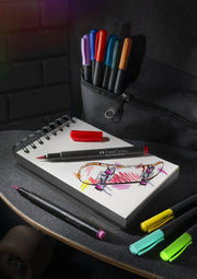 FABER-CASTELL Filzstifte Mehrfarbig 0.8 mm
