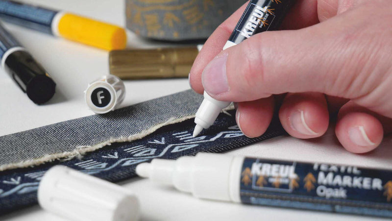 KREUL Textilmarker 2.0 - 4.0 mm Weiß