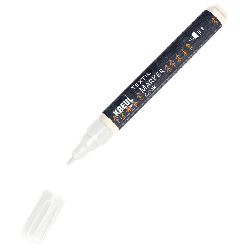 KREUL Textilmarker 1.0 - 2.0 mm Weiß