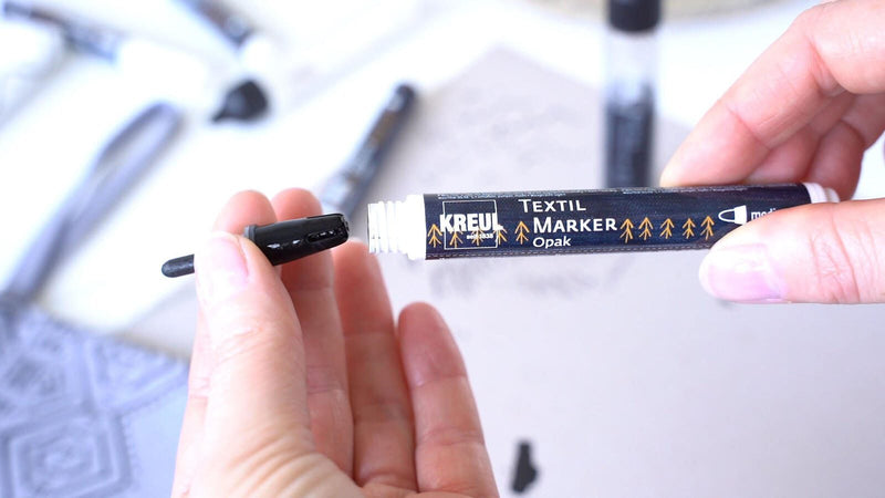 KREUL Textilmarker 2.0 - 4.0 mm Schwarz
