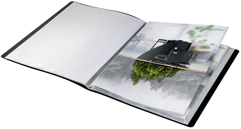 LEITZ Sichtbuch Recycle 4676 DIN A4 schwarz