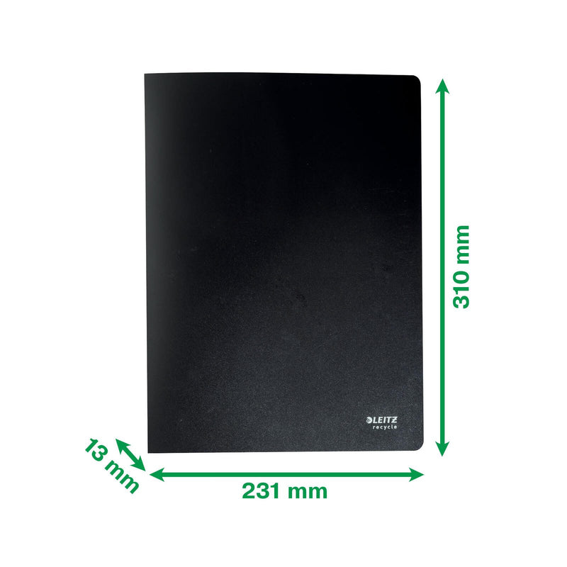 LEITZ Sichtbuch Recycle 4676 DIN A4 schwarz