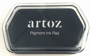 artoz Stempelkissen 9,0 x 6,0 cm schwarz