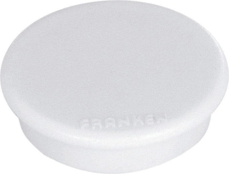 FRANKEN Magnet Ø 3,2 x 0,7 weiß