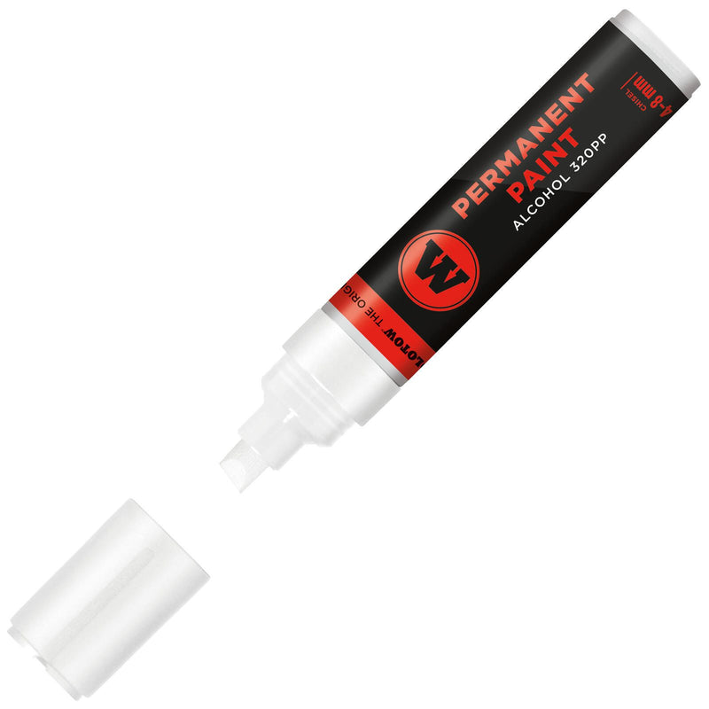 MOLOTOW Permanentmarker 4.0 - 8.0 mm Weiß