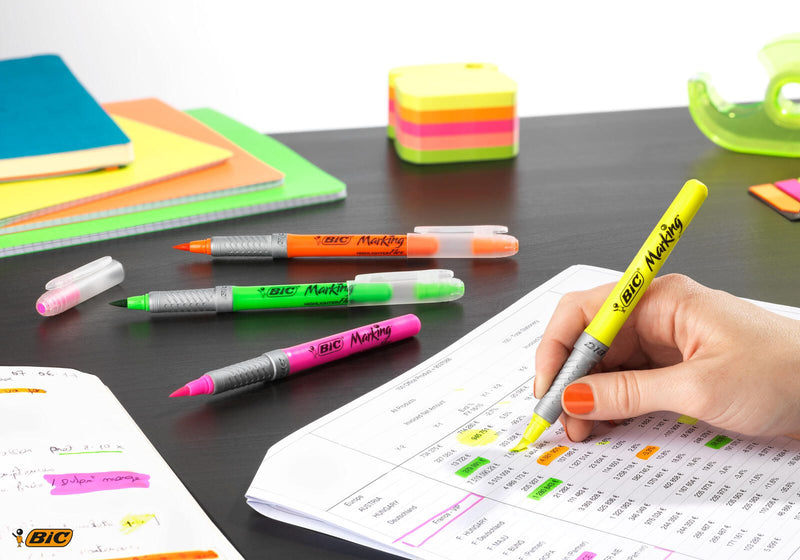 BIC® Highlighter Flex Textmarker Mehrfarbig