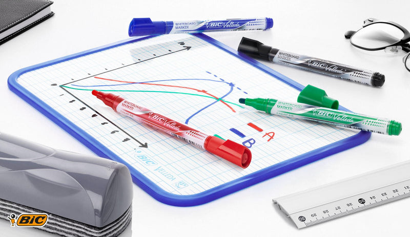 BIC® Velleda Whiteboard-Marker-Set 2.2 mm Mehrfarbig