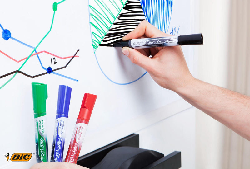 BIC® Velleda Whiteboard-Marker-Set 2.2 mm Mehrfarbig