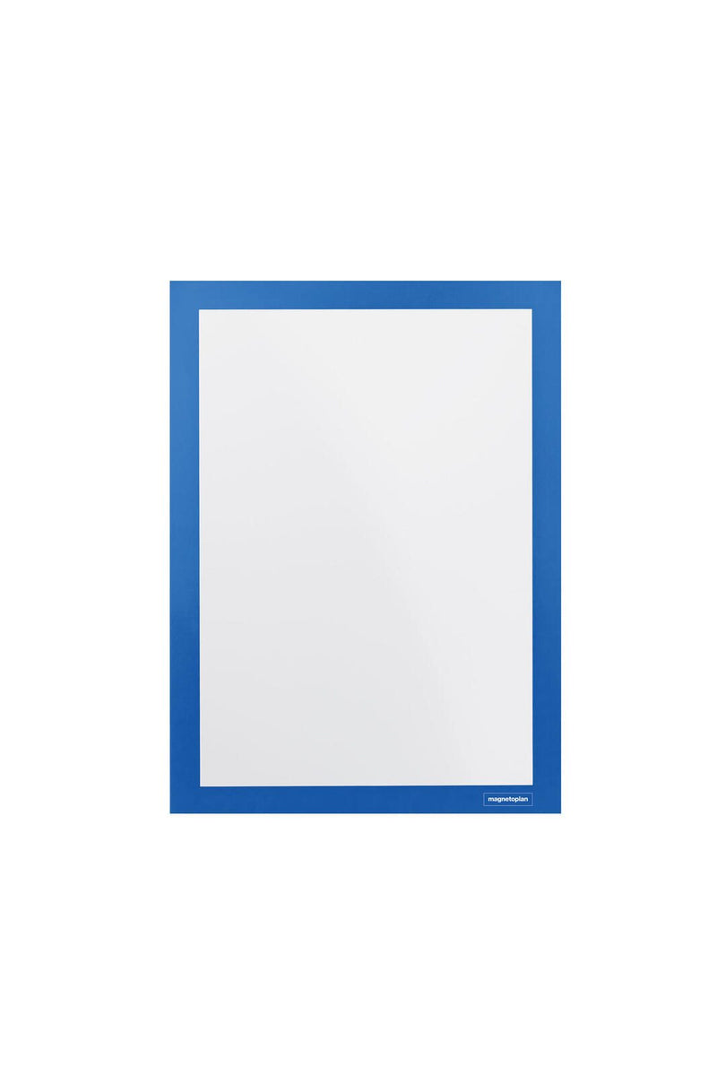 magnetoplan Magnetrahmen selbstklebend A4 blau