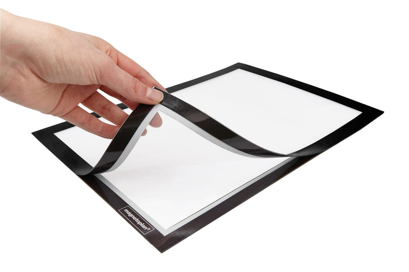 magnetoplan Magnetrahmen selbstklebend A6 schwarz