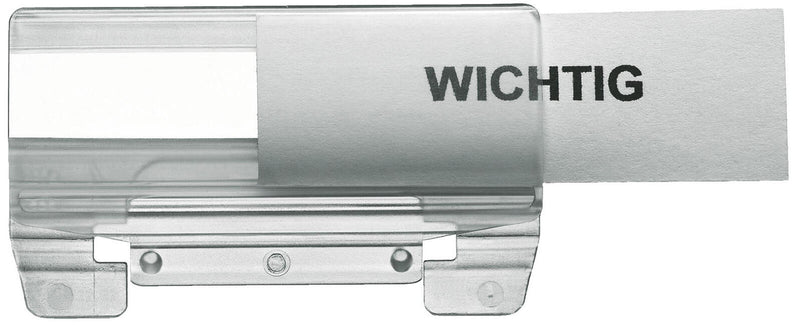 LEITZ Vollsichtreiter Polypropylen (PP) transparent