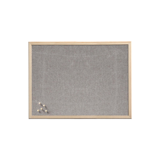 Zeller Pinnwand 60,0 x 40,0 cm Leinen grau