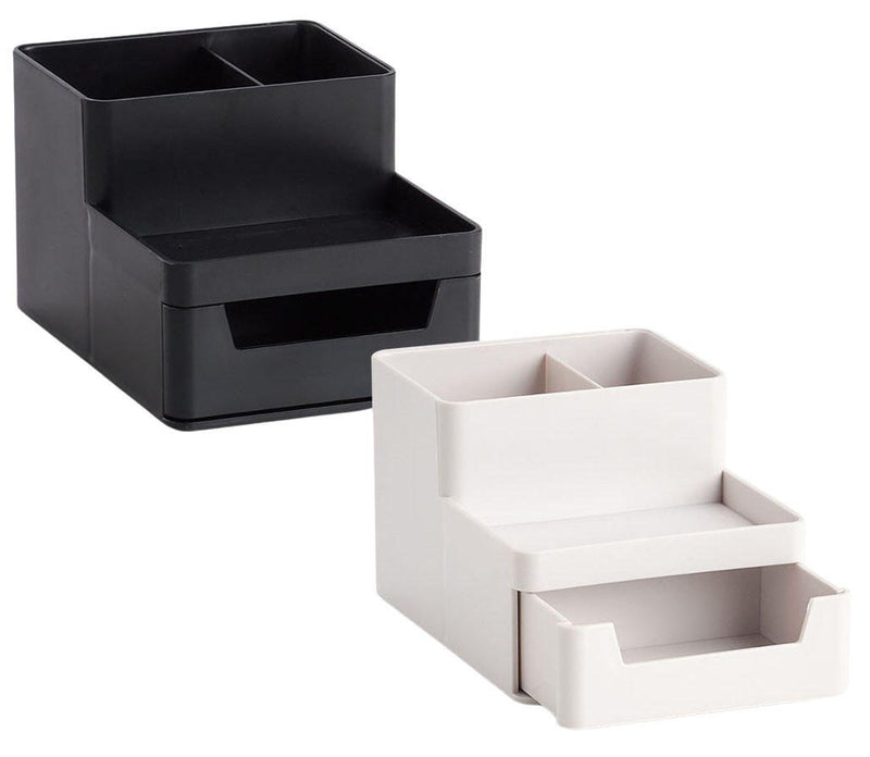 Zeller Schreibtisch-Organizer 15,3 x 11,2 x 9,3 cm schwarz