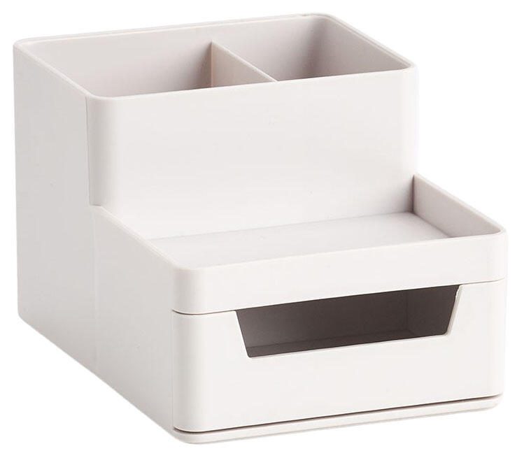 Zeller Schreibtisch-Organizer 15,3 x 11,2 x 9,3 cm grau