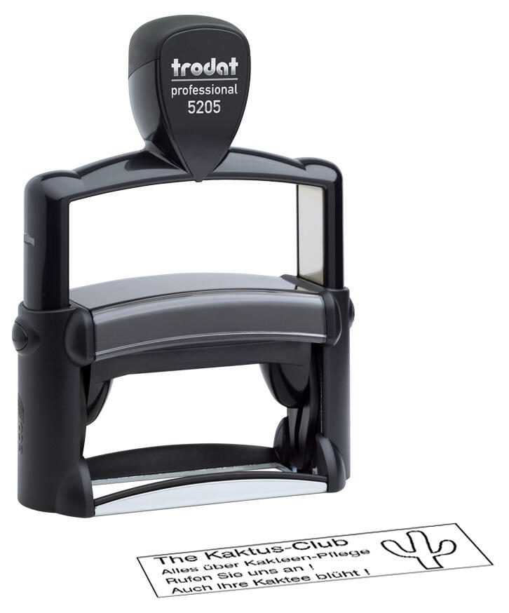 trodat Textstempel, individualisierbar 5205 mit Logo