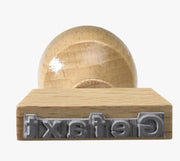 Textstempel 'GEFAXT'