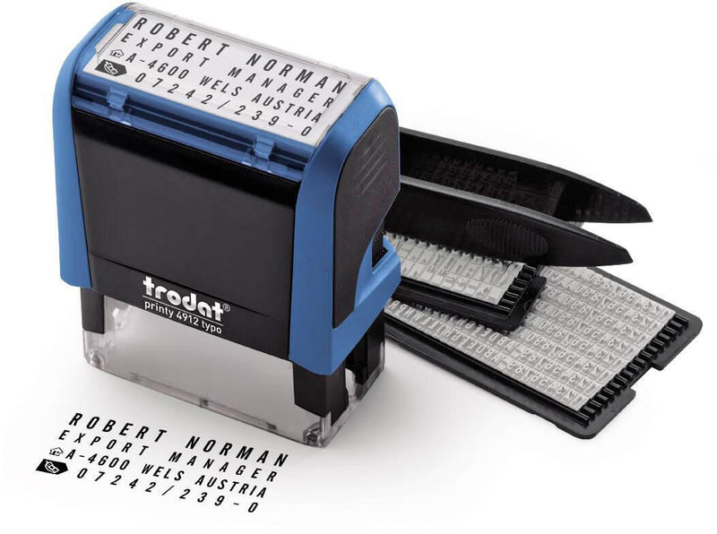 trodat Textstempel, individualisierbar printy 4912 Typo ohne Logo
