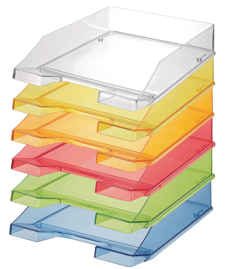 HAN Briefablage DIN C4 grün-transparent
