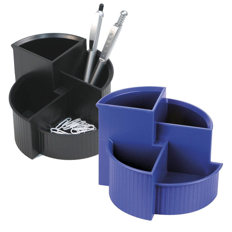 helit Stiftehalter 14,0 x 14,0 x 10,0 cm blau