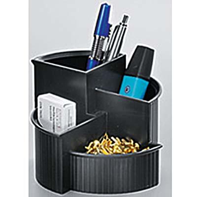 helit Stiftehalter 14,0 x 14,0 x 10,0 cm schwarz