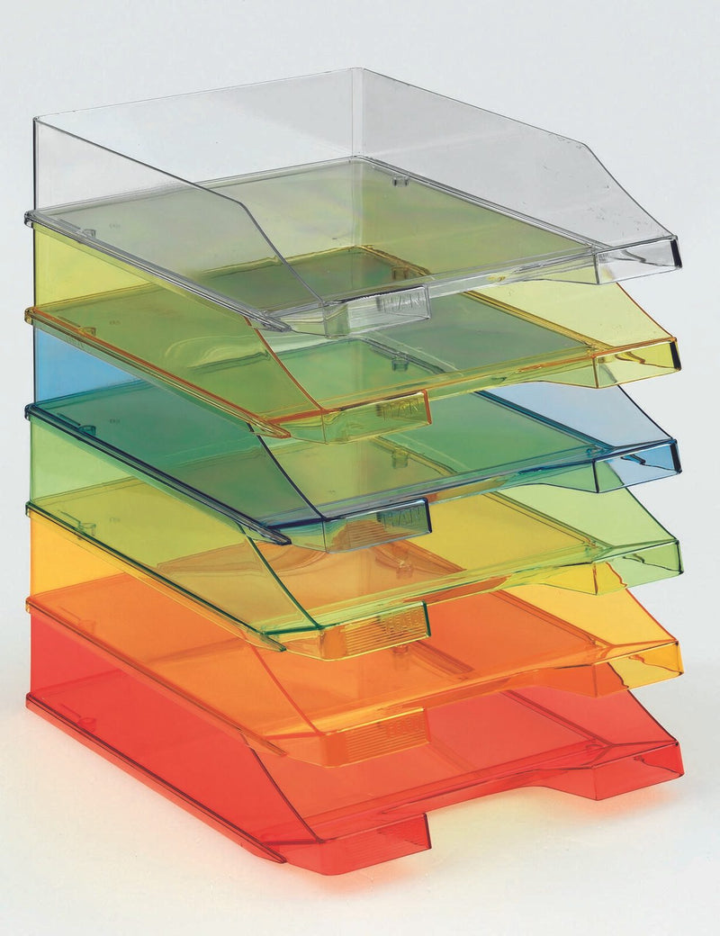 HAN Briefablage DIN C4 rot-transparent