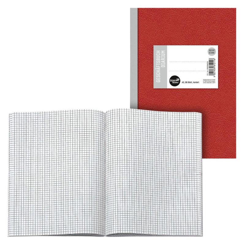Staufen® Geschäftsbuch ca. DIN A5 kariert, 192 Seiten