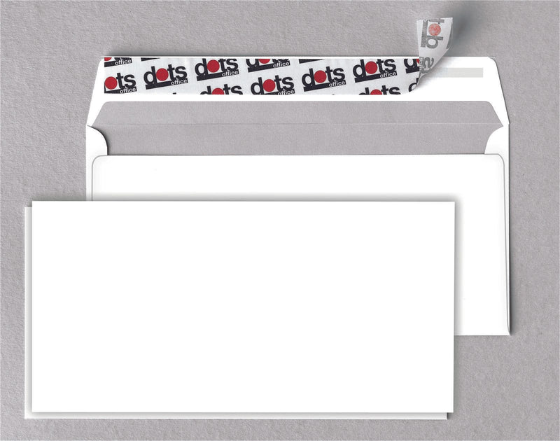 dots Briefumschläge DIN lang ohne Fenster haftklebend