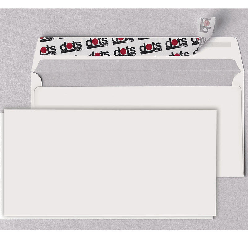 dots Briefumschläge DIN lang ohne Fenster haftklebend