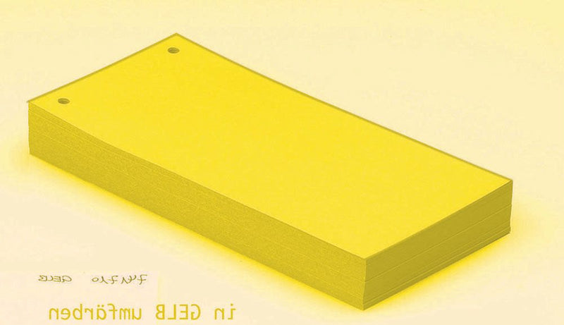 dots Trennstreifen 130 g/m² gelb