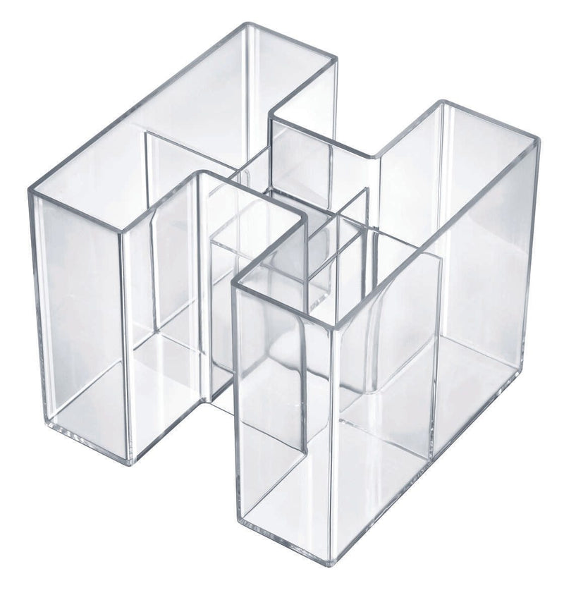 HAN Stiftehalter 10,9 x 10,9 x 9,0 cm glasklar