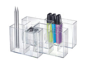 HAN Stiftehalter 10,9 x 10,9 x 9,0 cm glasklar