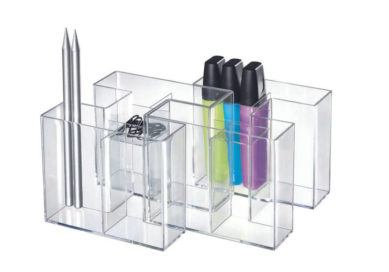 HAN Stiftehalter 10,9 x 10,9 x 9,0 cm glasklar